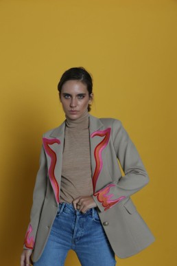 Chaqueta blazer americana colección otoño-invierno 2021