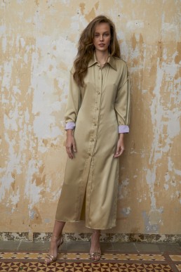 vestido bianca jagger udoit colección verano 2022
