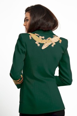 la doña blazer verde udoit colección 2023