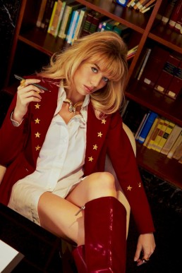 meryl streep blazer rojo udoit colección 2023