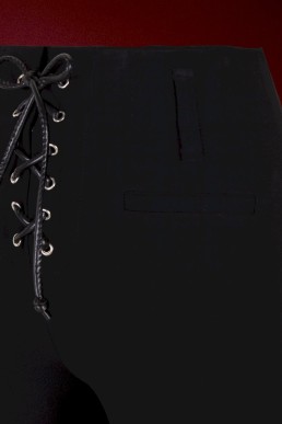 pantalón udoit de cordones y puntos fw2023